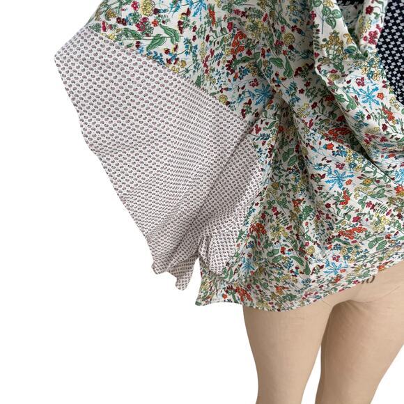 JT Argentina Top Size XS Asymmetrical Lagenlook 100% Cotton Jessica Trosman - Picture 4 of 8